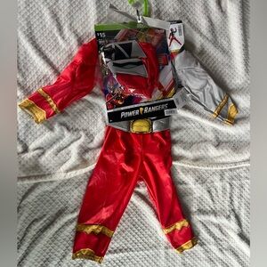 Power rangers costume 2t